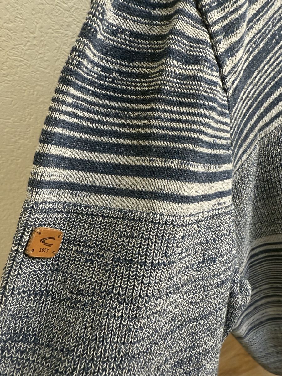 Maglioni & Felpe: Pull maille bleu coton Camel Active, t.3XL – Usato da Tavannes venduto da Thriftshop 2