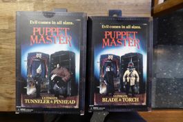 4 Puppet Master Figuren Puppen Neca