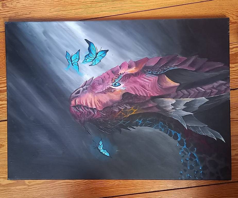 Dipinti: Drache – Usato da Löhningen venduto da lia_mdt6