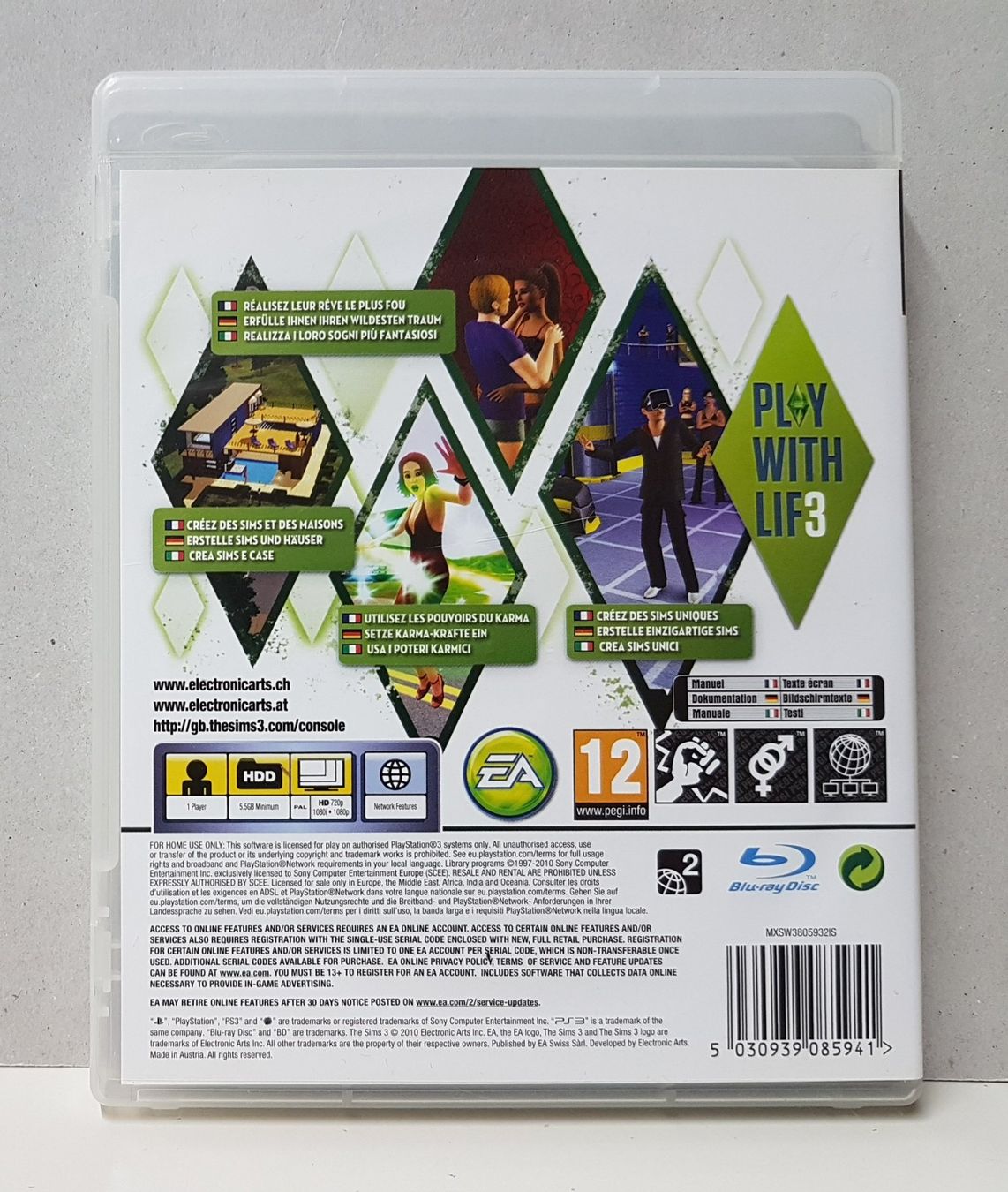 Sony Spiele: Die Sims 3  PS 3 – Gebraucht aus Schüpfheim von Games_Spielkonsolen 3