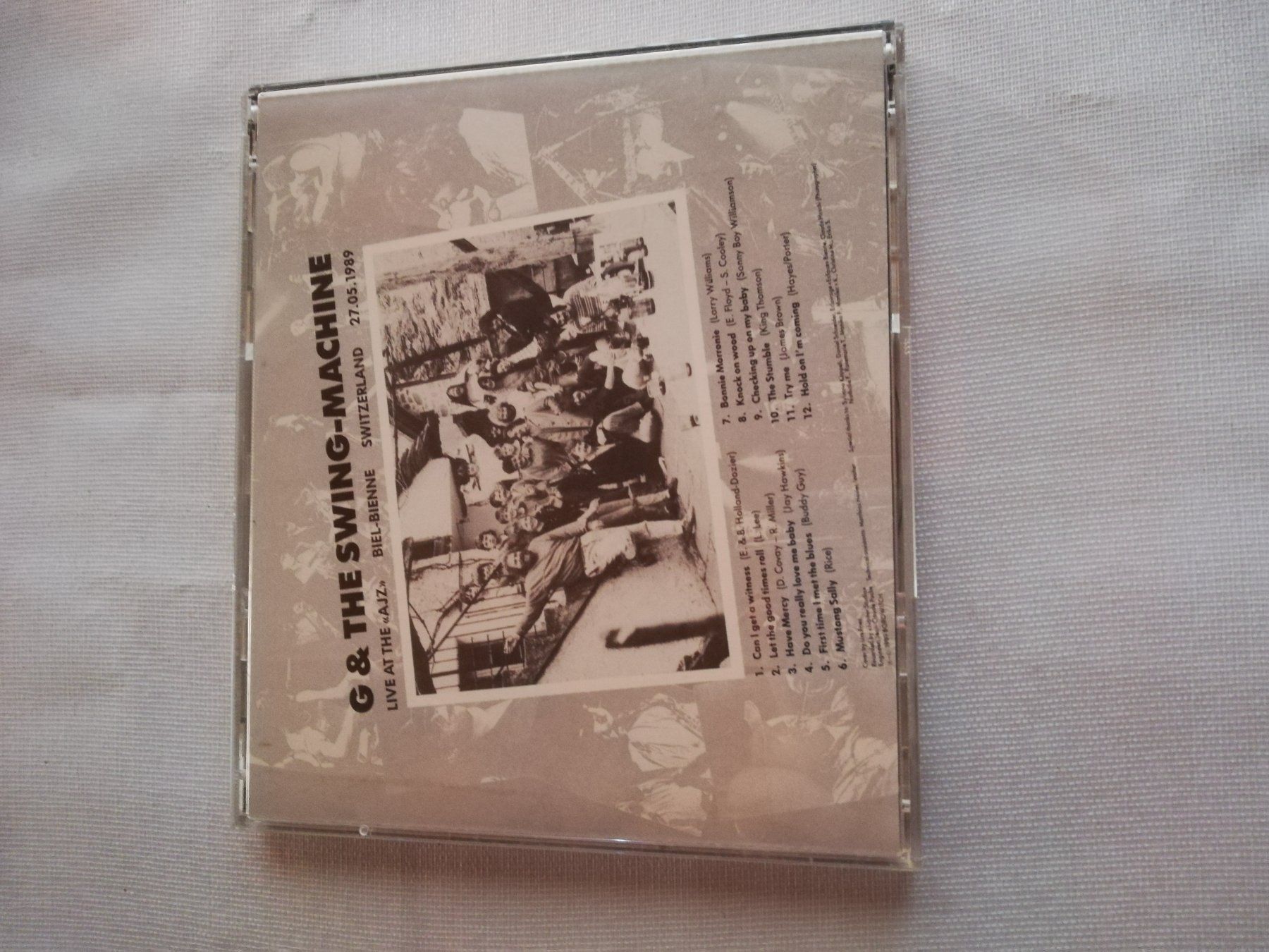 CD: G & THE SWING - MACHINE - LIVE AT THE "AJZ" – Usato da Bern venduto da Vinylsound.ch 1