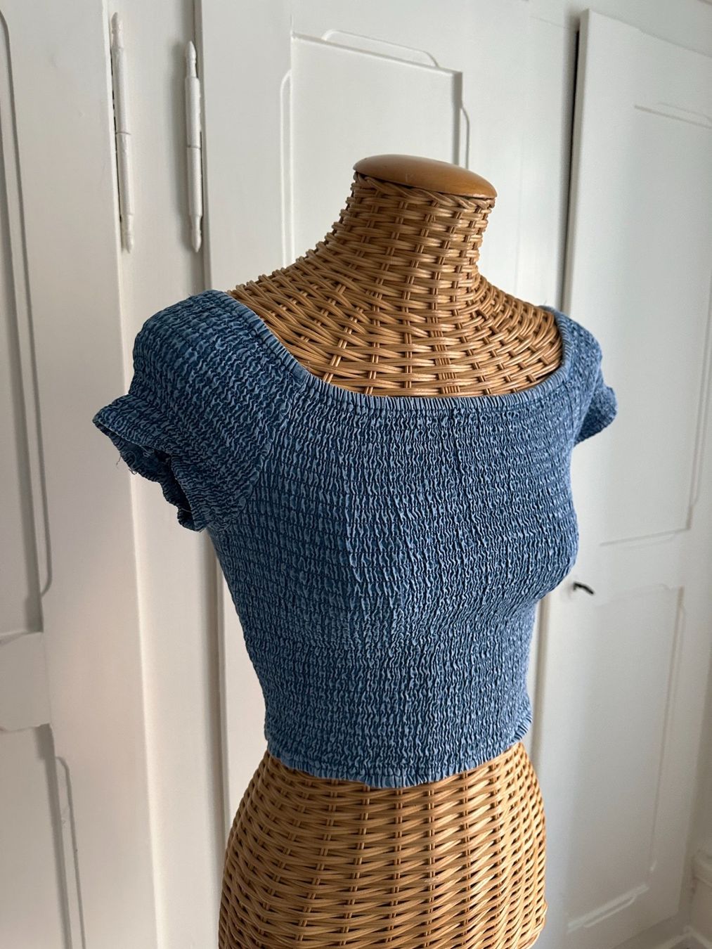 Tops: Cropped Top blau stretch S – D'occasion à Zürich par Diazaio 1
