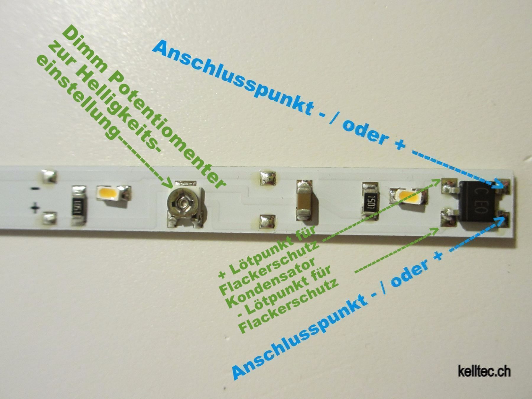 Märklin Modelleisenbahnen: 30 KELLTEC LED  Stäbe warmweiss dimmbar 0-24 Volt AC/DC – Neu und originalverpackt aus Dittingen von  3