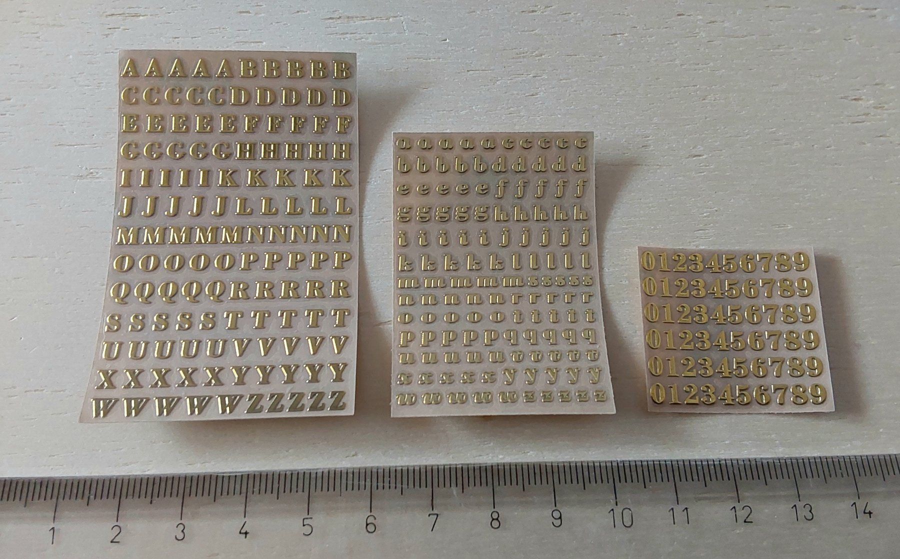 Case e mobili per bambole: BUCHSTABEN/ZAHLEN  BOGEN ....1:12 – Nuovo (secondo la descrizione) da Adlikon b. Regensdorf venduto da Mara10