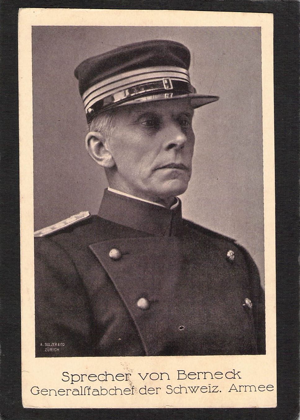 Cartoline postali: Militär : Sprecher von Berneck – Usato da Reichenburg venduto da ibiza18