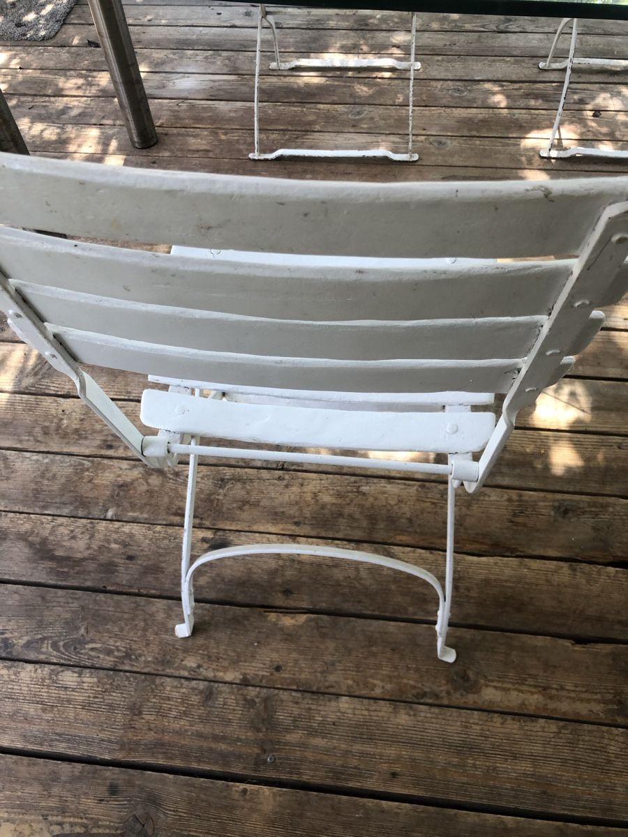 Chaises: Antiker Gartenstuhl – Neuf avec emballage d'origine à Burgdorf par elatria 1