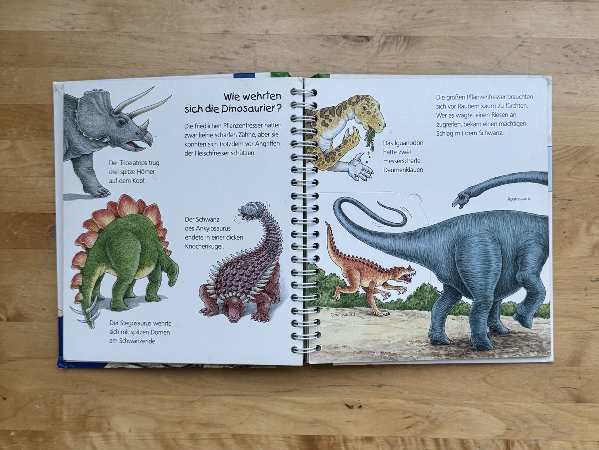 Libri: Ravensburger Junior Buch "Die Dinosaurier" 2-4 Jahre – Usato da Flumenthal venduto da Krajan 1