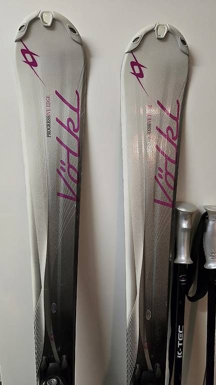 Völkl Skis: Völkl Ski mit Stöcken – D'occasion à Baden par knc00 3