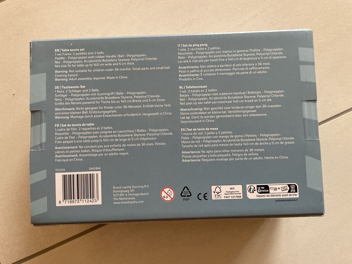 Giochi: Tischtennis Set originalverpackt – Nuovo e nell'imballaggio originale da Rüti ZH venduto da kar_xx9l 3