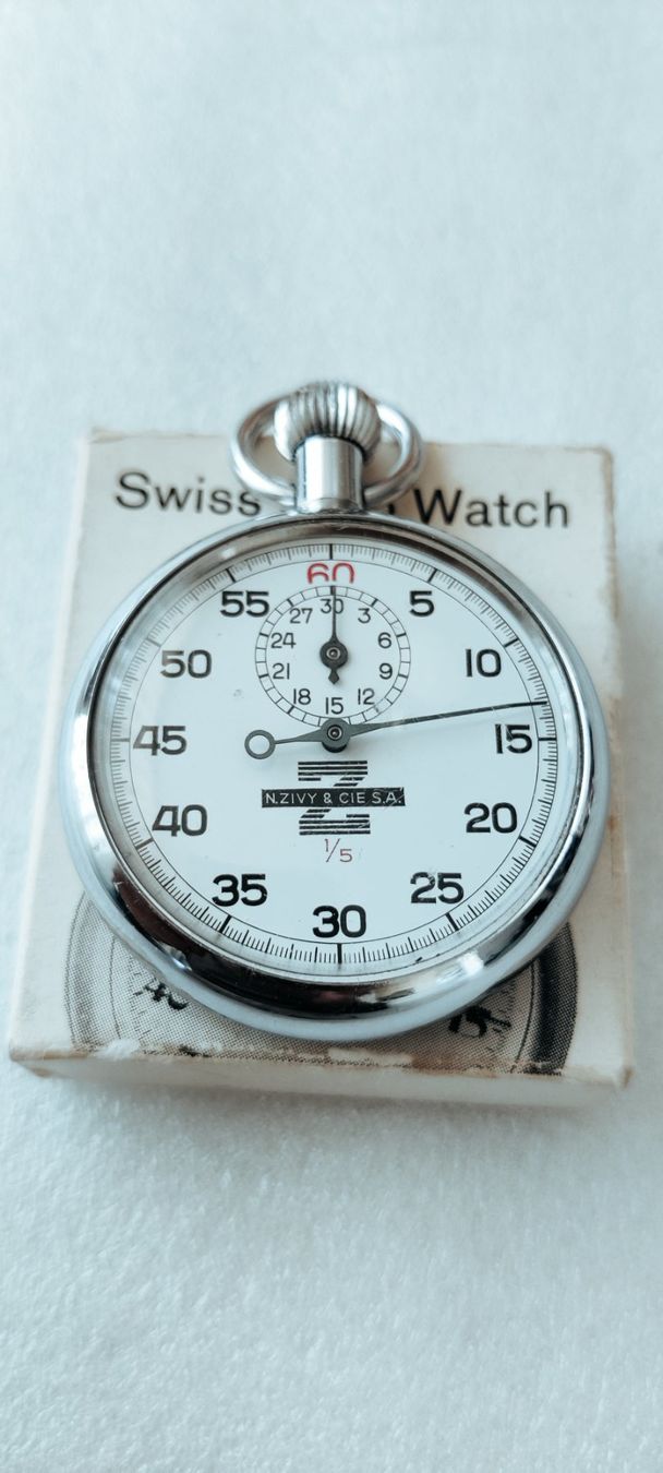 Misurare: Swiss Stop Watch Super Stoppuhr – Usato da Zürich venduto da sendbad 3