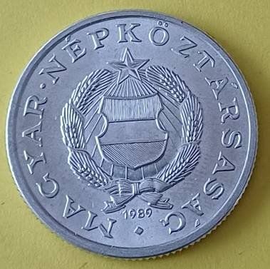 Tutti le monete: 1 Forint Münze - Ungarn 1989 – Usato da Walenstadt venduto da Numis68