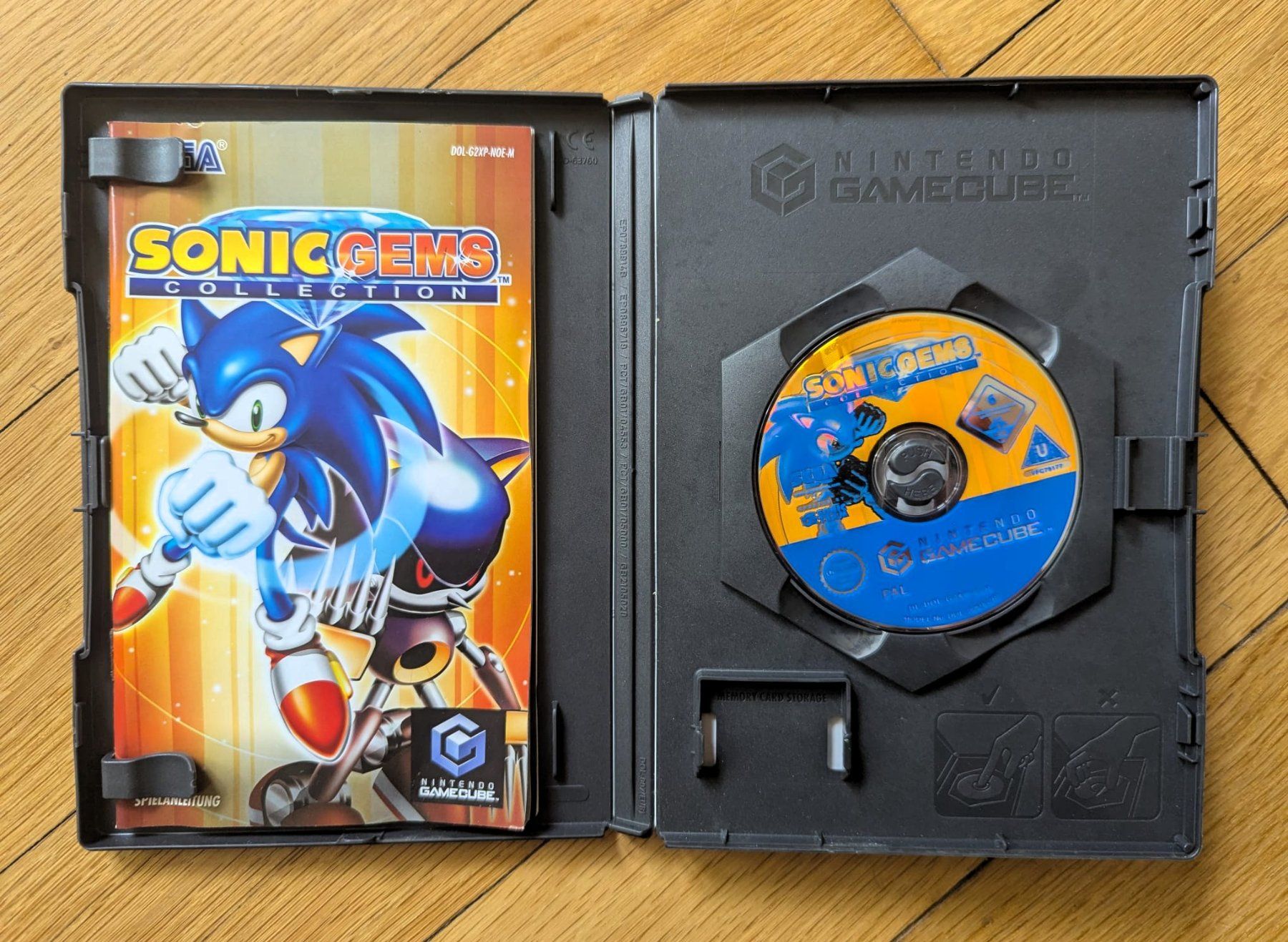 Nintendo Spiele: Sonic Gems Collection + Anleitung (Nintendo Gamecube / NGC) – Gebraucht aus Winterthur von Eyeflea_Market 1