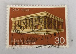 CH Briefmarken mit Gestempelt   
