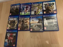 Diverse PS4 Games
