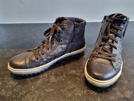 GABOR Gr. 7 / ca. 40.5 Winter Schuhe Damen Leder schwarz