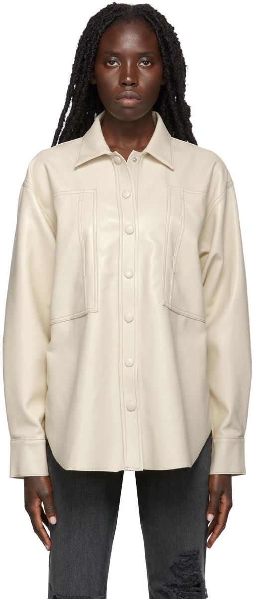 Giacche: Agolde vegan leather shirt / jacke – Usato da Liebefeld venduto da Lalyle