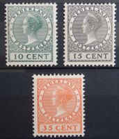 Niederlande Kat. 138-140 * 1924 Kat. 125 Euro