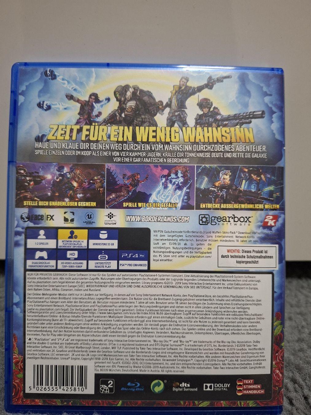 Sony Giochi: Borderlands 3 (PS4) – Nuovo (secondo la descrizione) da Zürich venduto da schlizohr 1