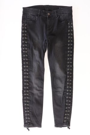 Set Straight Jeans Gr. 38 schwarz