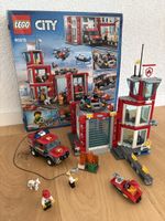 LEGO City 60215 Feuerwehrwache komplett mit Zubehör