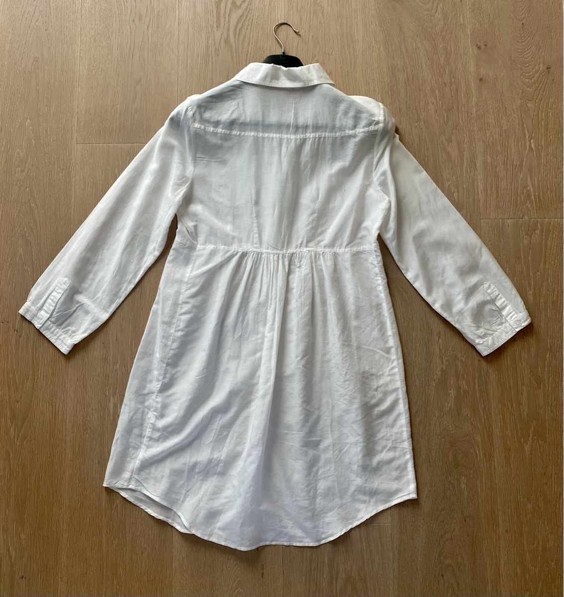 Massimo Dutti Camicette: Weisses Hemdblusenkleid Marke Massimo Dutti Grösse 36 – Usato da Winkel venduto da Flyhy2020 2