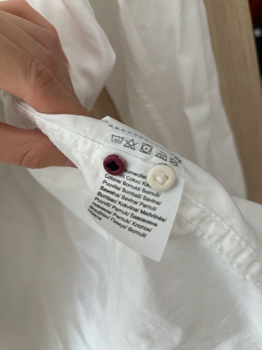 S.Oliver Camicette: S.Oliver Hemd Weiss, Grösse S - zeitlos ! Bluse – Usato da Basel venduto da mic_5258 4