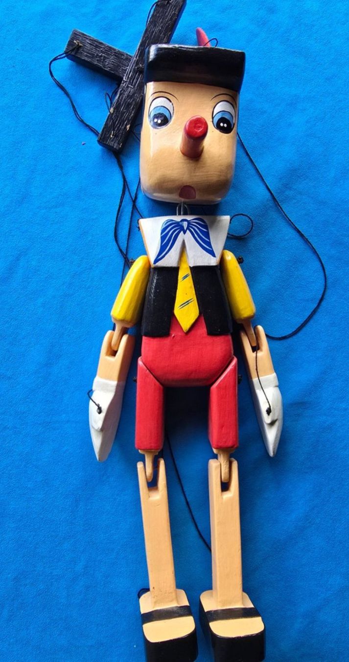 Giocattoli: Marionnette Pinocchio en bois – Usato da versoix venduto da moonkey02