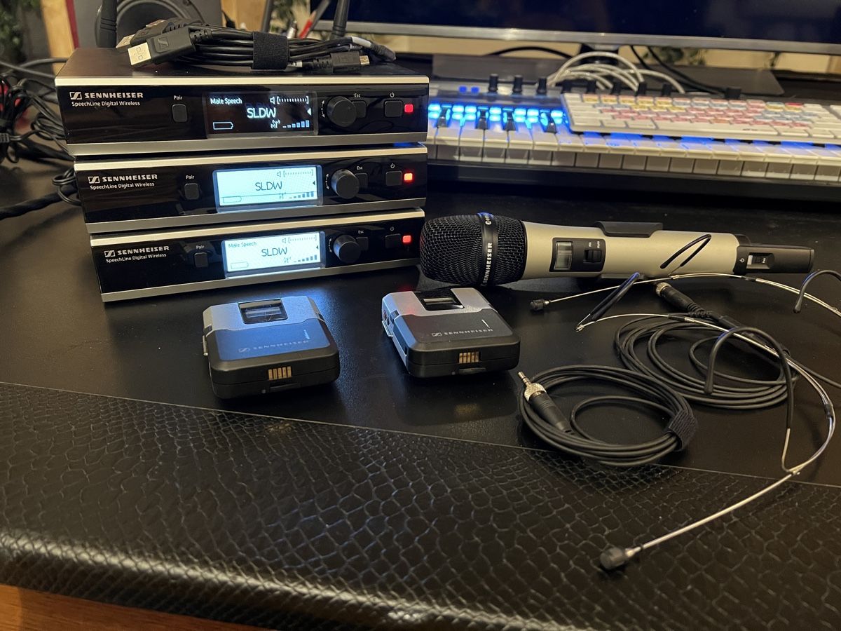 Sennheiser Microfoni: Sennheiser SL Rack System 3er set – Usato da Emmenbrücke venduto da denola 1