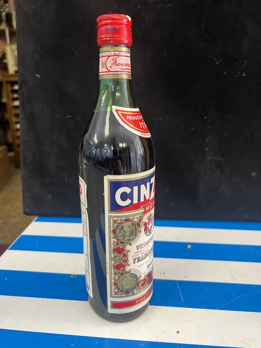 Spirituosen: CINZANO VERMOUTH ANCIENNE BOUTEILLE – Neu und originalverpackt aus Genève von Leboucheoreilles 3