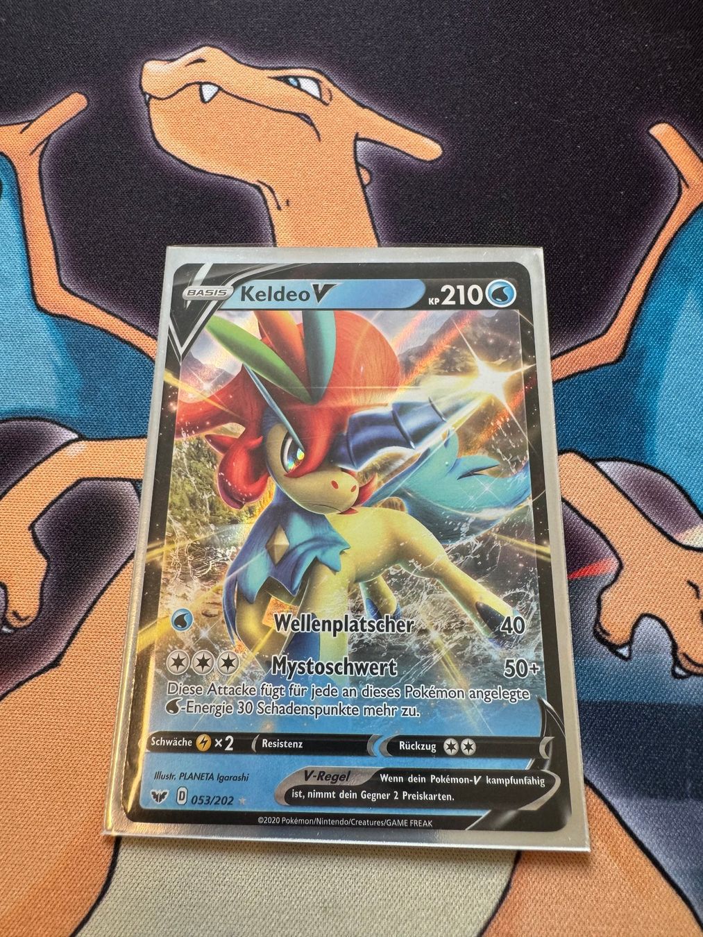 Pokémon Carte collezionabili: Keldeo V (SSH 53) - DE - Schwert & Schild – Nuovo (secondo la descrizione) da Bülach venduto da Pfrenzel