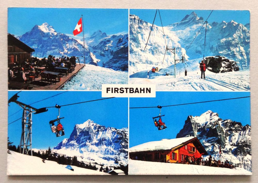 Grindelwald-First, Firstbahn und Skilift Oberjoch | Kaufen auf Ricardo