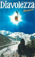 DIAVOLEZZA PONTRESINA ENGADIN c.1970 - Original Plakat