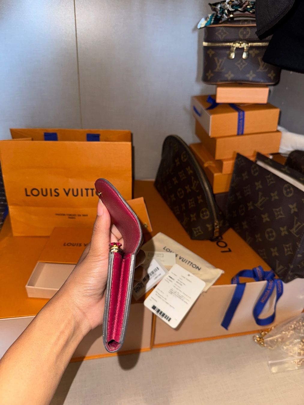 Louis Vuitton Portemonnaies: Louis Vuitton rosalie wallet Y2019 – D'occasion à Widnau par Pukpan_99 6