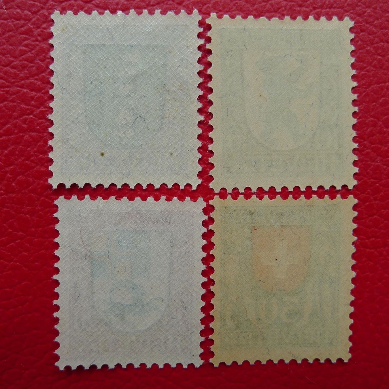 Tutti i francobolli: 1925: Pro Juventute: J33-J36  postfrisch **, 4 Werte – Usato da Sursee venduto da Luzernerraute 1