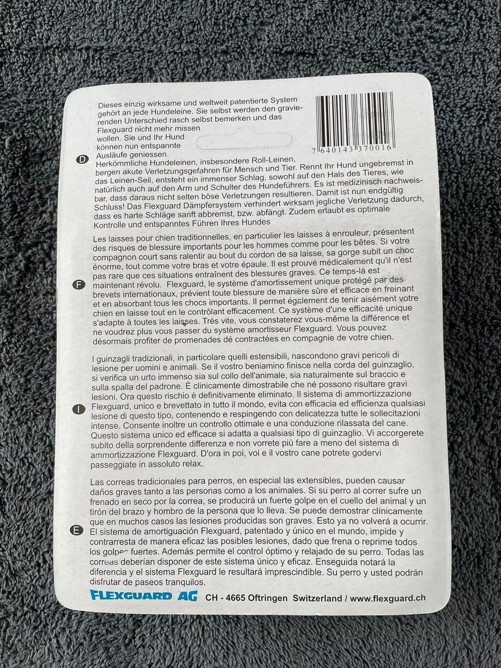 Leine & Halsband: 10x Flexiguard Hunde-Dämpfersystem – Neu und originalverpackt aus Wängi von Thurgauer98 3