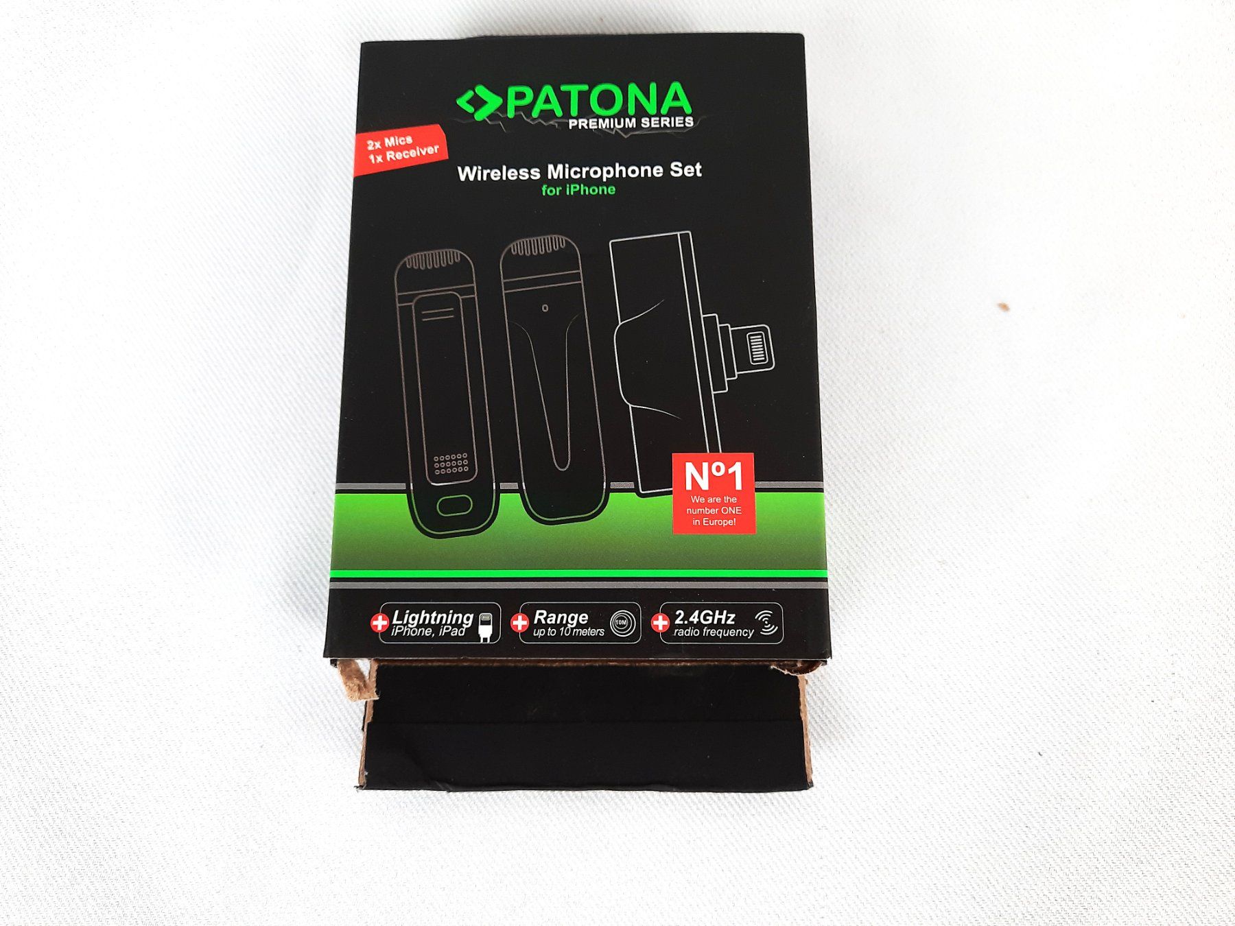 Microphones: PATONA Wireless Microphone Set for iPhone – Neuf (Voir description) à Beinwil am See par Restwert_Beinwil 1