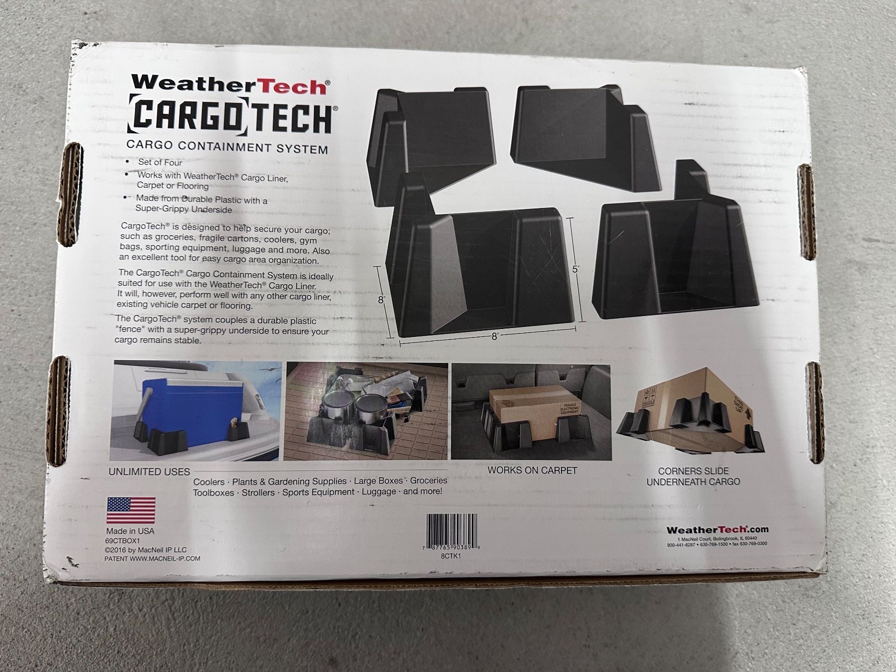Toutes les pièces auto: 2x WeatherTech CargoTech Cargo Ladungsfixierungssystem – Neuf (Voir description) à Gossau (ZH) par DSCapeta 2