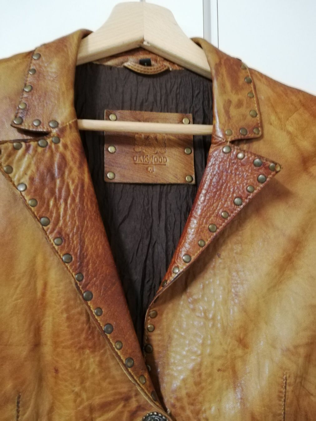 Giacche: exklusive LEDERJACKE OAKWOOD – Usato da Untersiggenthal venduto da Marlen59 3