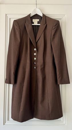 Manteau en laine vintage ESCADA
