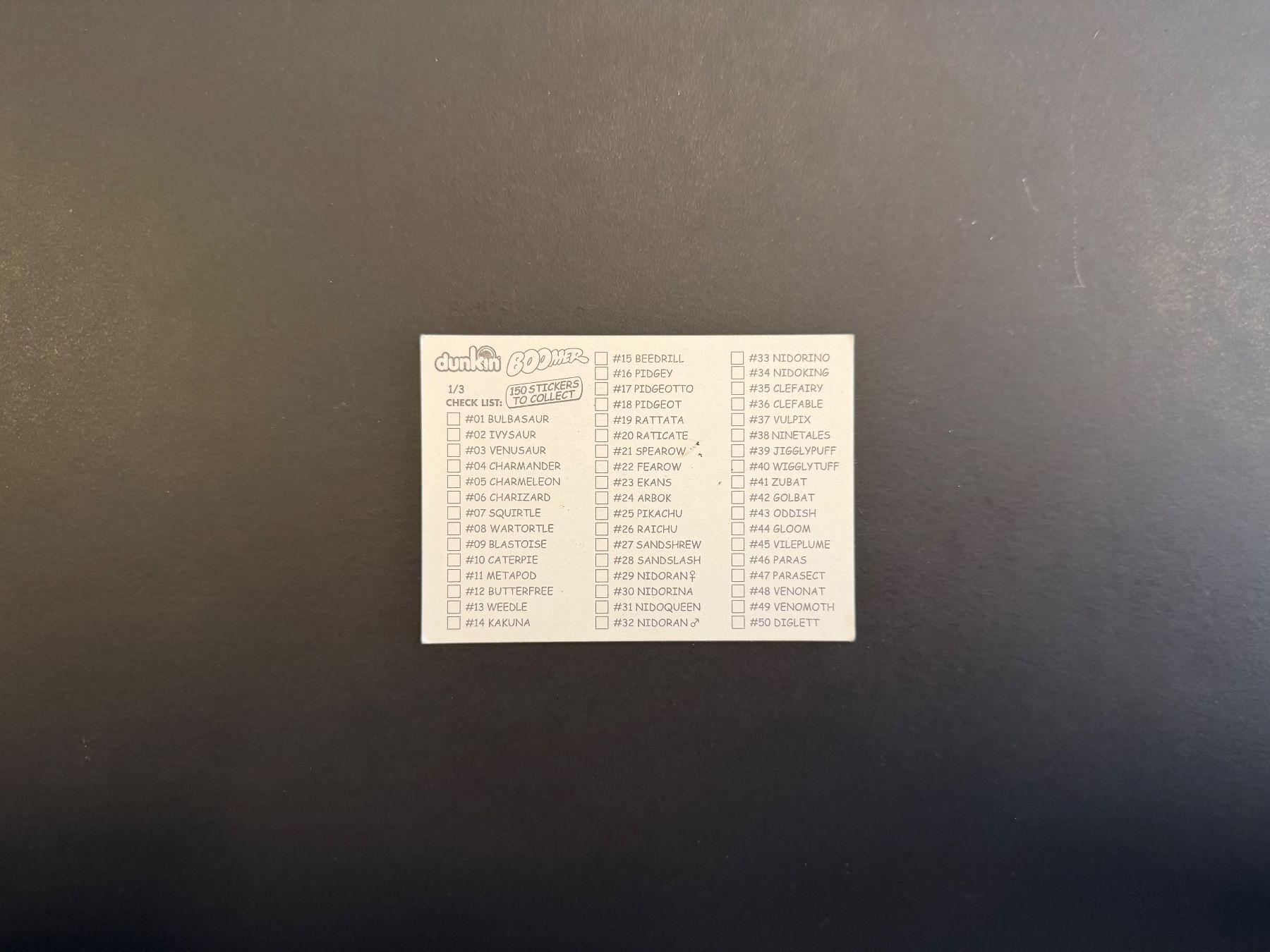 Pokémon Carte collezionabili: Muk - Dunkin Boomer 2000 – Usato da Zürich venduto da mountainwizard00 1