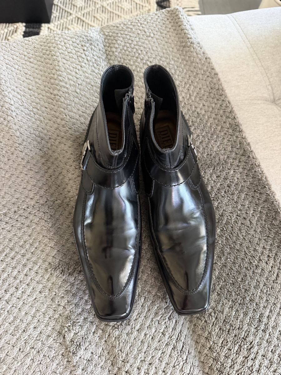 Scarpe da uomo: Bottines cuir noir unisexe taille 41 – Nuovo (secondo la descrizione) da Villaz-St-Pierre venduto da nob_6wsx 5