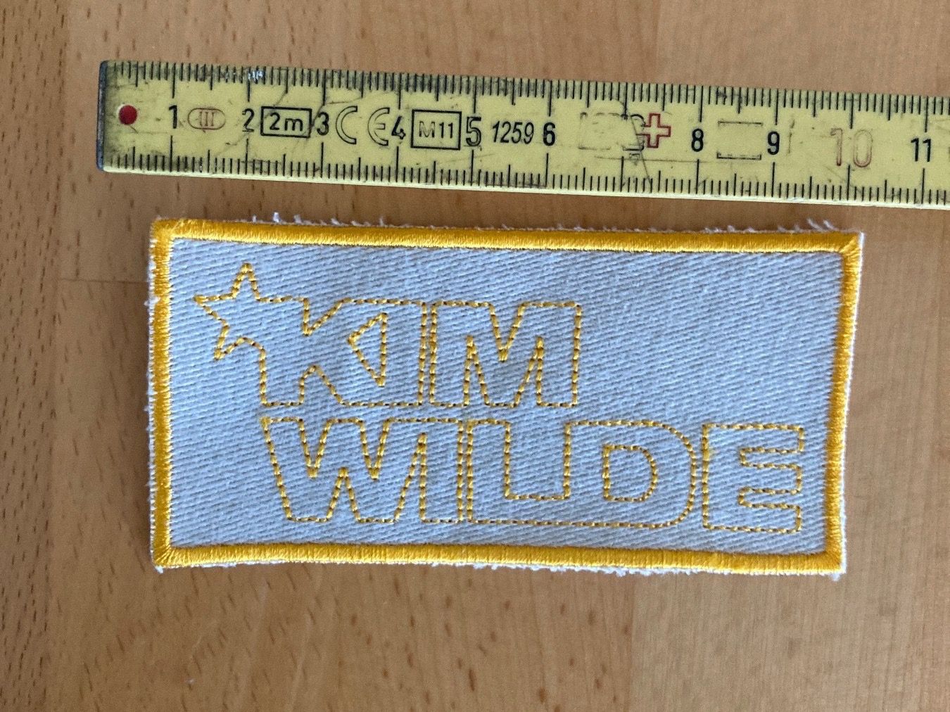 Insignes: Kim Wilde Patch Aufnäher Metal Rock Band – Neuf (Voir description) à Horn par abutre72