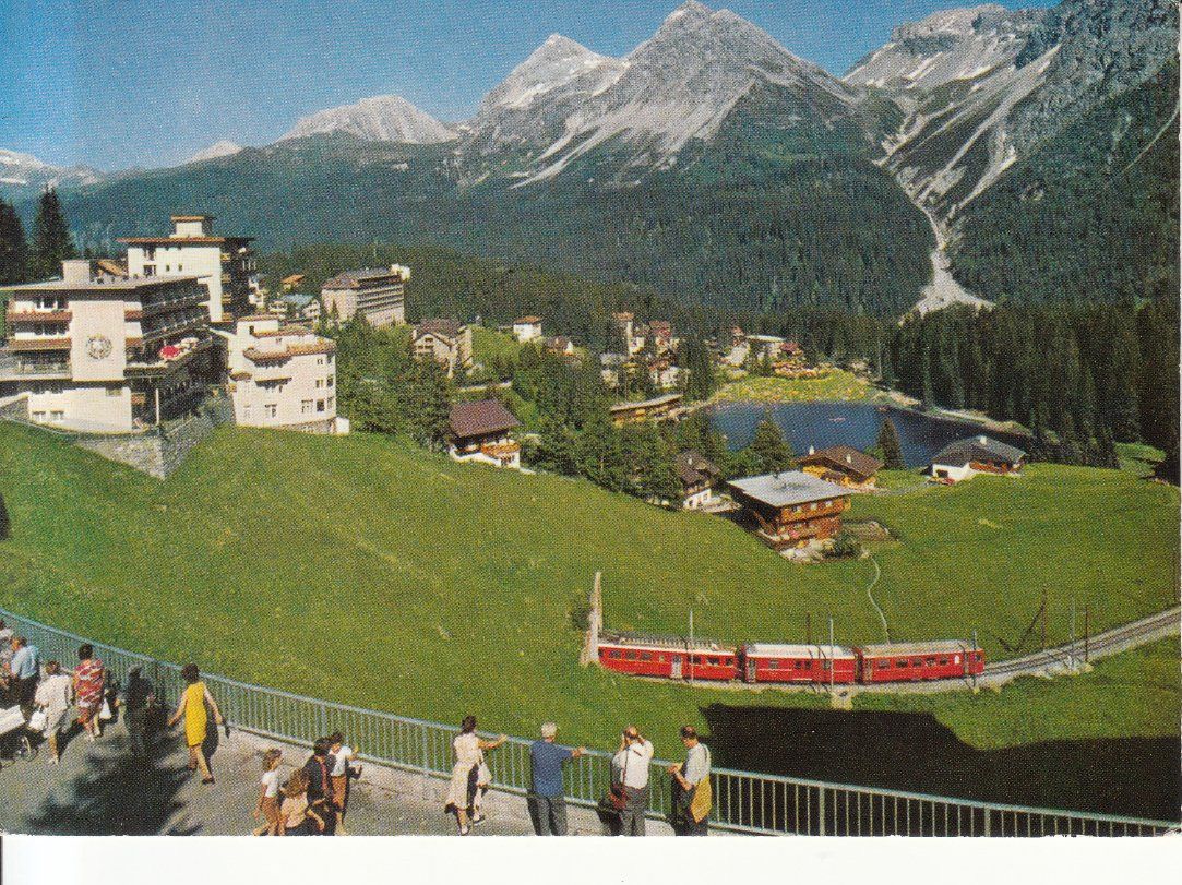 Cartoline postali: Arosa 1976 – Usato da Bürglen TG venduto da StampGraf