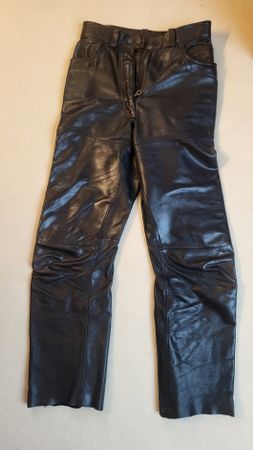 Dainese Lederhose schwarz ital. Gr. 44 für Motorrad