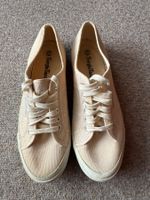 Sergio Tacchini Vintage Sneakers, Herren, Gr. 44, beige