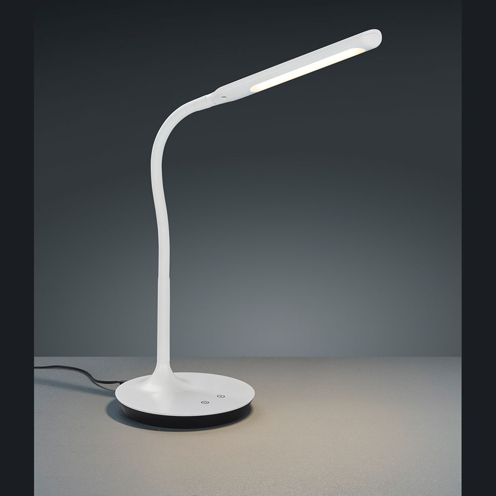 Lampen: LED Tischleuchte, Weiss, 41 cm Höhe – Neu (gemäss Beschreibung) aus Kreuzlingen von Smart-Light