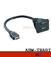 4644 HDMI Adapter Y Switch Splitter 1 -2