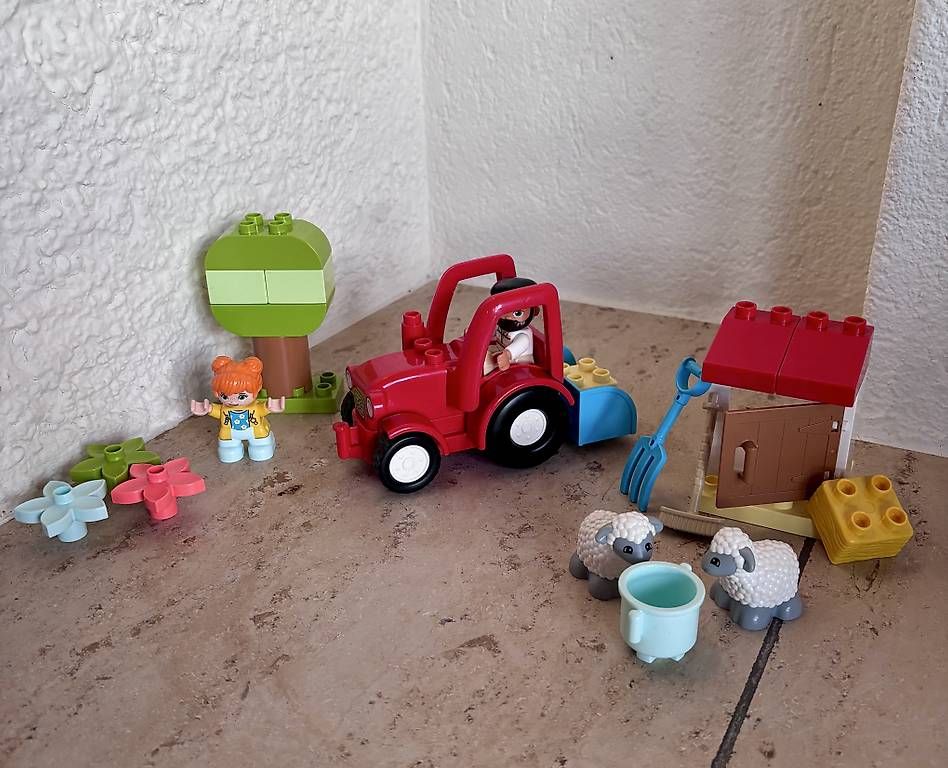 Spielzeuge: Lego Duplo Traktor und Tierpflege – Gebraucht aus Gretzenbach von fran.cini
