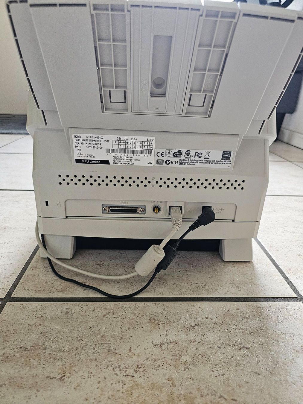 Fujitsu Scanneurs: Fujitsu fi-6240Z Image Scanner ADF Duplex – D'occasion à Dällikon par Reri 2