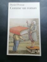 Daniel Pennac Comme un roman Livre Gallimard Folio Ed. 1997